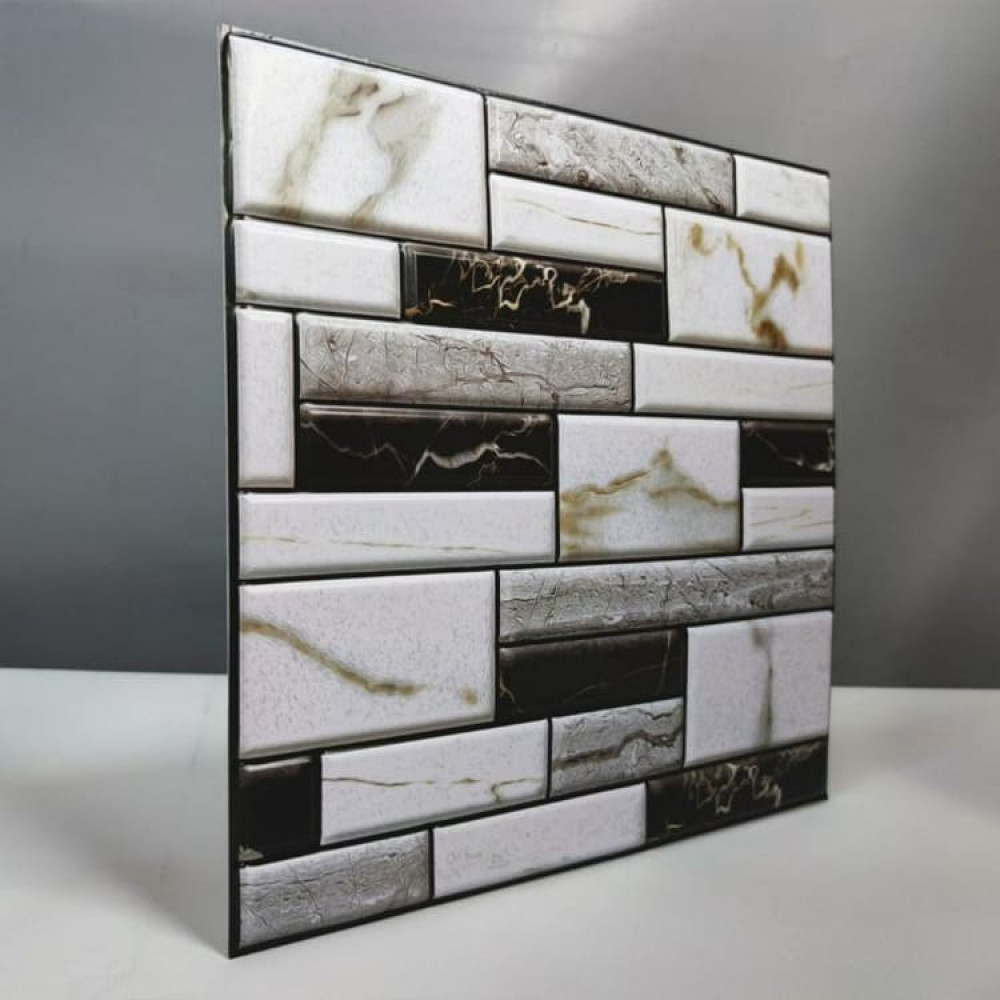 Декоративна ПВХ плитка на самоклейці, квадрат, 300х300х5мм (СПП-602)