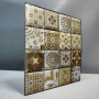 Декоративна ПВХ плитка на самоклейці, квадрат, 300х300х5мм (СПП-604)