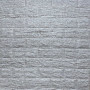 Самоклеюча декоративна 3D панель під цеглу сіра смужка 700х770х5мм (183) SW-00000488