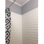Самоклеюча 3D панель Sticker wall під цеглу 01, 700x770x7мм