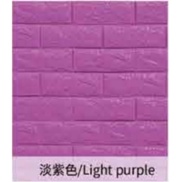 014-7 Панель стеновая 3D 700х770х7мм ПУРПУРНЫЙ (кирпич) (D) SW-00001162