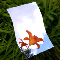 Дзеркальна наліпка (акрил) 3D 27*42cm*2mm Silver (S) SW-00001519