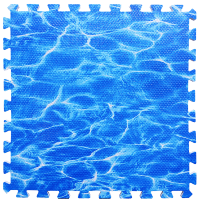 Підлога пазл - модульне підлогове покриття 600x600x10мм океан (МР5) SW-00000141