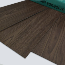 Самоклеюча вінілова плитка венге, ціна за 1. (СВП-011) Матова SW-00001130