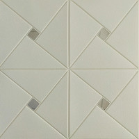 Самоклеюча декоративна настінно-стельова 3D панель дзеркало 700х700х6.5мм (172) SW-00000183