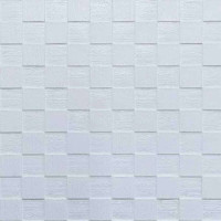 Самоклеюча декоративна настінно-стельова 3D біла плитка 700x700x7мм (193) SW-00000677