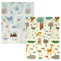 Розвиваючий килимок дитячий термо "Африка+Океан" 200х150х0.6см (255) SW-00000535