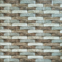 Самоклеящаяся 3D панель Sticker wall под екатеринославский кирпич 340, 700x770x4мм