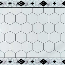 Самоклеюча вінілова плитка 600х600х1,5мм, ціна за 1. (СВП-211) Глянець SW-00000517