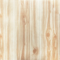 Самоклеюча 3D панель Sticker wall дерево 80, 700x700x4мм