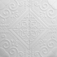 Самоклеюча декоративна настінно-стельова 3D панель 700x700x7,5мм (170) SW-00000250