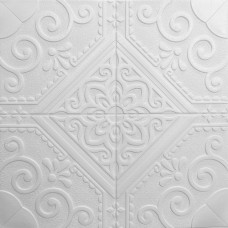 Самоклеюча декоративна настінно-стельова 3D панель 700x700x7,5мм (170) SW-00000250