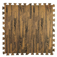 Підлога пазл - модульне підлогове покриття 600x600x10мм коричневе дерево (МР6) SW-00000204