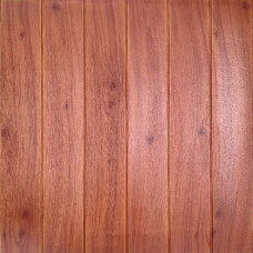 Самоклеюча 3D панель під бордове дерево 700x700x4мм (99) SW-00001390