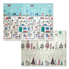 260 Коврик детский 1.5m*2.0*10mm Дорога + Совы (S) SW-00000566