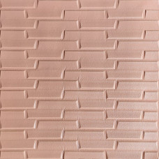 Самоклеюча 3D панель кава з молоком кладка 700x770x5мм SW-00001715