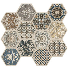 Декоративна ПВХ плитка на самоклейці соти 300х300х5мм, ціна за 1. (СПП-504) SW-00000673