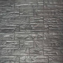 Самоклеюча 3D панель культурний камінь срібло 700x770x5мм (156) SW-00000751