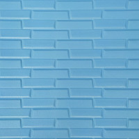 Самоклеюча декоративна 3D панель лазурна кладка 700х770х7мм (036) SW-00000301