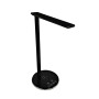 Настільна ЛЕД лампа з бездротовою зарядкою Qi (Чі) Чорна SW-00000224