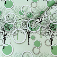 Пленка на самоклейке на бумажной основе 67см*10M (S) SW-00001512