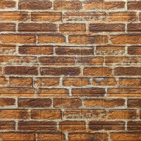 Самоклеюча 3D панель Sticker wall під катеринославську цеглу 44, 700x770x5мм