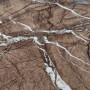 Декоративна ПВХ плита коричневий мармур 600*600*3mm (OS-KL8036) (S)