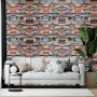 Самоклеящаяся 3D панель Sticker wall под екатеринославский кирпич 45, 700x770x6мм