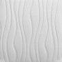 Самоклеюча декоративна настінно-стельова 3D панель хвилі 700х700х8мм (166) SW-00000242