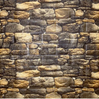 Самоклеящаяся 3D панель Sticker wall под екатеринославский кирпич 60 матовая, 700x770x5мм