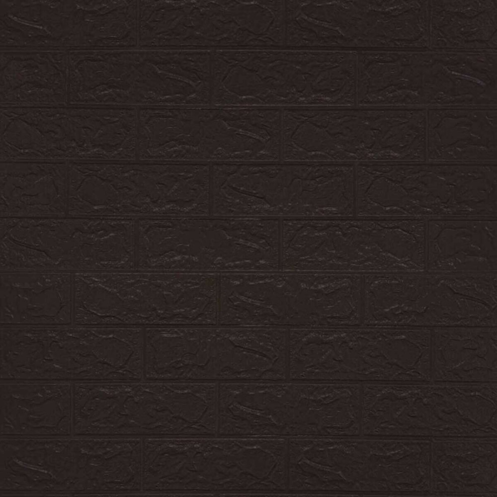 Декоративна 3D панель самоклейка під цеглу Кофе 700х770х3мм (018-3) SW-00000543