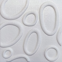 Самоклеящаяся 3D панель Sticker wall декор кольца 1000, 300x300x8мм