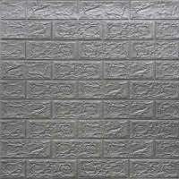 Самоклеюча 3D панель Sticker wall під цеглу 17, 700x770x5мм