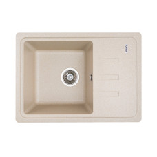 Гранітна мийка для кухні Platinum 6243 LIANA матова Сафарі