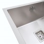 78*44 L Мийка нержавійка Platinum Handmade (один отвір,квадратний сифон.3,0/1,0)