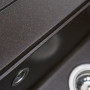 Гранітна мийка для кухні Platinum 5149 FIESTA матова Шоколад