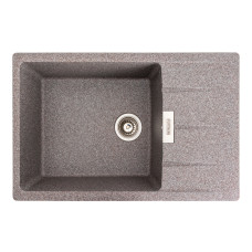 Гранітна мийка для кухні Platinum 7749 ROMA матова (мікс)