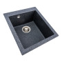 Гранітна мийка для кухні Platinum 4150 SOKIL матова (графіт)