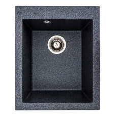 Гранітна мийка для кухні Platinum 4150 SOKIL матова (графіт)