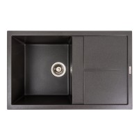 Гранітна мийка для кухні Platinum 7950 Selena матовий Моріон