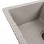 Гранітна мийка для кухні Platinum 6250 ZIRKONE матовий топаз