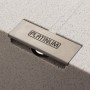 Гранітна мийка для кухні Platinum 6250 ZIRKONE матовий топаз
