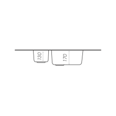 Гранітна мийка для кухні Platinum 9250UW LARGO глянець Сірий мусон