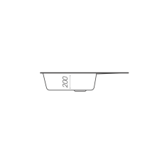 Гранітна мийка для кухні Platinum 7749 ROMA глянець Чорна GOLD