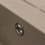 Гранітна мийка для кухні Platinum 6550 LOTOS матовий Титан