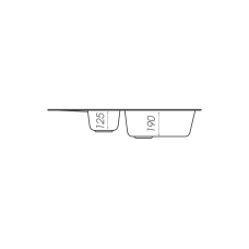 Гранітна мийка для кухні Platinum 7850W KESSAN глянець Шоколад