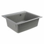 Гранітна мийка для кухні Platinum 5852 VESTA матова Сіра