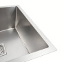Кухонна мийка нержавійка Platinum Handmade 78х50 R (один отвір,квадратний сифон)