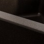 Гранітна мийка для кухні Platinum 9950 PANDORA матова Темна скеля