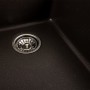 Гранітна мийка для кухні Platinum 9950 PANDORA матова Темна скеля